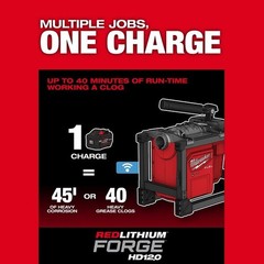 Milwaukee Tool 2818A-21 M18 Fuel Sectional Machine Kit With 7/8 In. Cable
