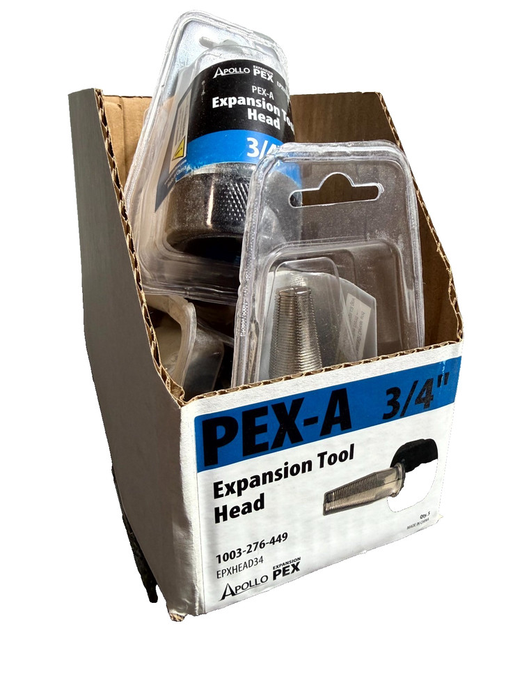 Apollo 3/4 in. PEX-A Piping Expansion Tool Head in Chrome Finish EPXHEAD34