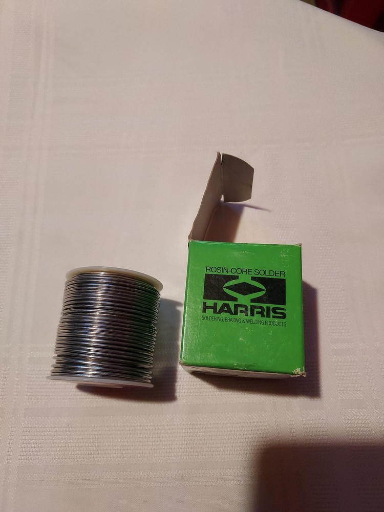 40/60 Rosin Core By Harris, New In Box, 1/16&Prime;&times;1lb.spool, USA