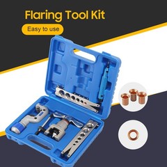 Eccentric Flaring Tool Kit Single Flare for 1/4&Prime; &ndash; 3/4&Prime; Aluminum Copper Pipe