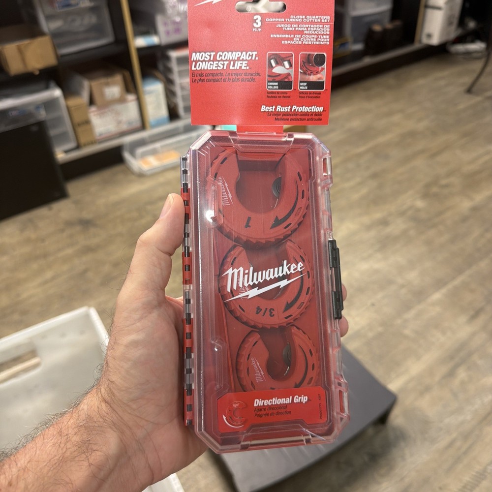 Milwaukee 48-22-4267 Close Quarters Copper Tubing Cutter Set, 3 Piece