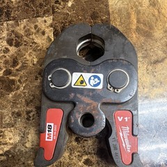 Milwaukee 1 in (25mm) Copper Press Tool Jaw Attachment 49-16-2652