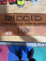 Ridgid Die Stock 00R Ratchet Type 3/4, 1/2, & 3/8
