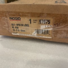 RIDGID 815A Self Opening Die Head 1 8 to 2 Inch Pipe Threader 97075 New NOS