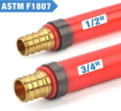 Angle PEX Crimping Tool w/ Pipe Cutter for 1/2&Prime; & 3/4&Prime; PEX Crimp Copper Rings