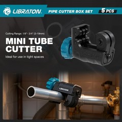 LIBRATON Pipe Cutter Tool 1/8&Prime;- 2&Prime;, Heavy-Duty Copper Tube Cutters,&hellip; Fast Ship