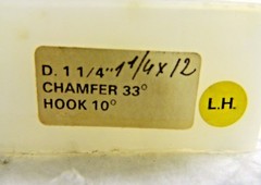 Thread Chasers Set 1-1/4-12" Qty 4 Pcs 05299524
