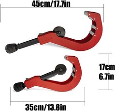 Pipe Tubing Cutter Tool 2&Prime; to 4-3/4&Prime; Outer Diameter for Cutting PVC PPR PE Pi&hellip;