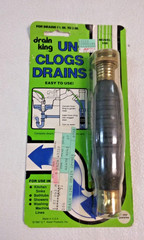G.T. Water Products Drain King 186 Unclog Hose Attachment for Drains 1.5&rdquo;-3&Prime; New