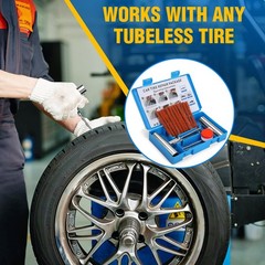 22~Piece Heavy Duty Universal Tire Repair Kit for Car, Truck, ATV, RV