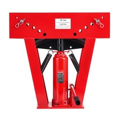 Uimoso Hydraulic Pipe Bender 16 Ton Manual Pipe Bending Tool with 8 Dies