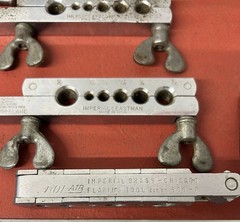 Lot Of 5 Imperial Flaring Tools Made In The USA Imperial Rol-Air Vintage Tools