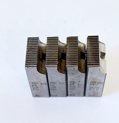 VARGUS 6-32 UNC Thread Chaser Die Set HSS Geometric 9/16 D Hook 10 Chamfer 33