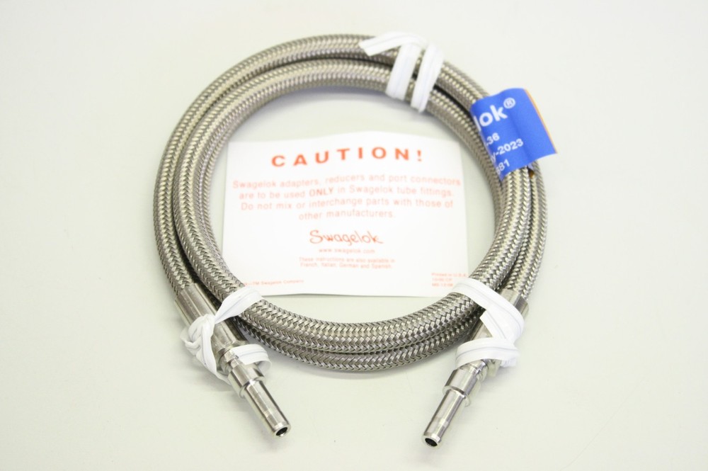 SWAGELOK SS-4BHT-36 0004402681 1/4&times;36 Stainless Steel Jacketed PTFE Hose