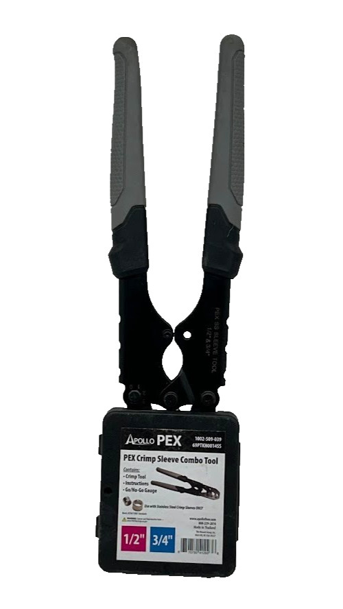 Apollo 1/2 in. and 3/4 in. PEX-B Stainless Steel Sleeve Tool