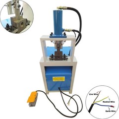 220V 1PH 0.98&Prime; Outer Diameter Pipe Electric Hydraulic Arc Punching Machine 2.2KW