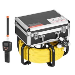 165ft Drain Camera w/ 512Hz Locator, 9in 1080P, 36X Zoom