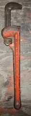 RIDGID 18 in Heavy Duty Straight Pipe Wrench Alloy Steel 2 1/2 in Capacity