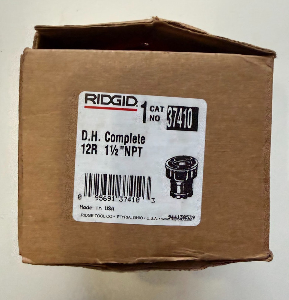 Ridgid D.H. Complete 12R 1-1/2&Prime; NPT, Cat. No. 37410
