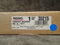 35215 RIDGID Conduit Bender, No. B &ndash; 1677, 1/2&Prime; / 12mm (G24)