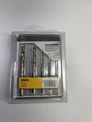 Irwin 11117 Hanson 19/64 in. S Carbon Steel Screw Extractor Kit 6 in. 10 pc