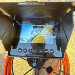 Sewer Pipe Inspection Camera, 17mm Drain Sewer Pipeline Industrial Endoscope 20M