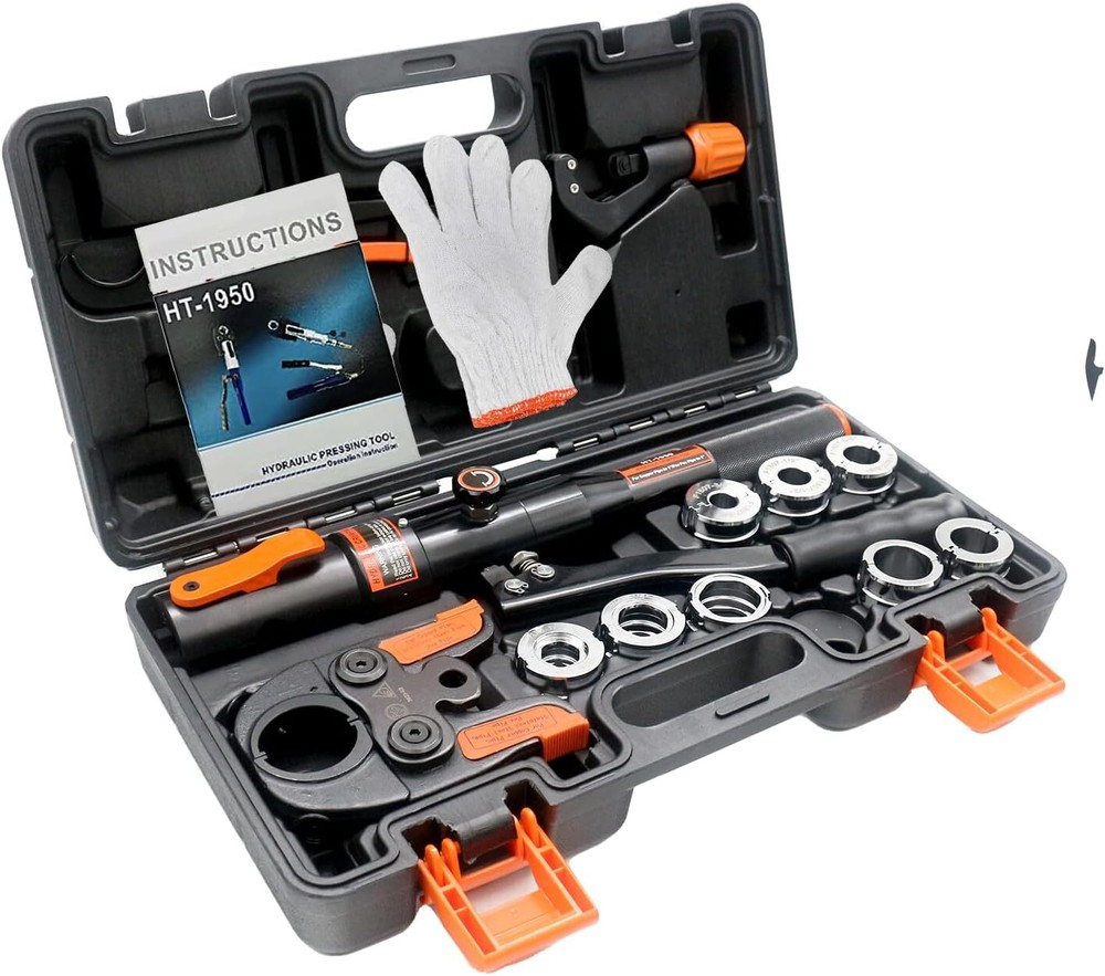 360&deg; Rotatable Copper Tube Fittings Crimping Tool For ASTM F1807 PEX Pipe