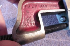 Vintage Reed MFG Co Erie PA 3 Wheeled Roller Cutter No. 2W