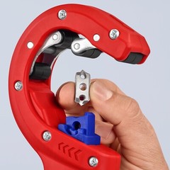 Knipex DP50 Plastic Drain Pipe Cutter 8&Prime; 90 23 01 BKA