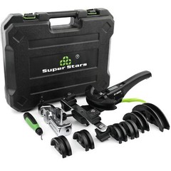 Tubing Bender Kit 1/4in7/8in Ratchet Copper Pipe Bender Tool Set Hvac 90ฐ Bend W