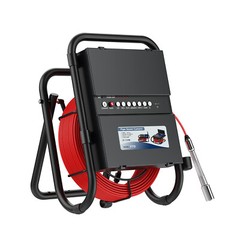 20M Sewer Drain Pipe Inspection Camera with 23mm Endoscope Probe 7&Prime; DVR Recorder