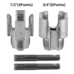 Integrated Internal, External Pipe Threading-Tool PVC Pipe Threader Cutting Kit