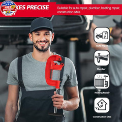 Heavy Duty 1/8-2&Prime; Pipe Cutter Tool with an Extra Blade, Sharp Rigid Tubing Cutte