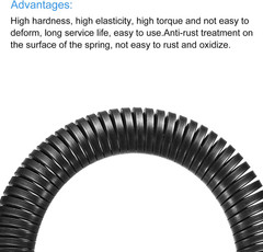 15.5Mm OD a Type Spring Tube Bender 520Mm Long for 20Mm 1/2&Prime; PVC Pipe in Home Re