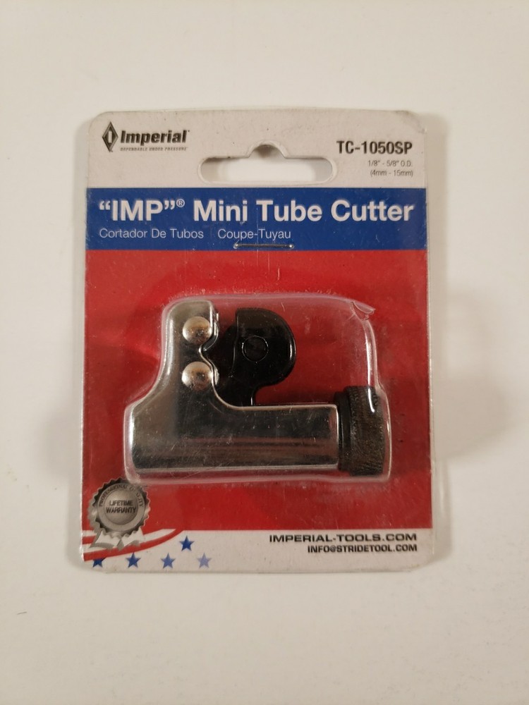 Imperial TC-1050SP &ldquo;IMP&rdquo; Mini Tube Cutter, 1/8&Prime;-5/8&Prime; O.D.