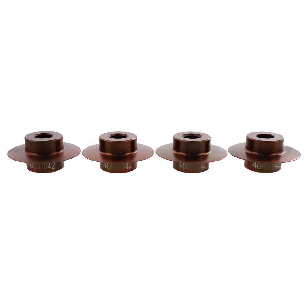 (4) Steel Dragon Tools&reg; H6 Cutter Wheels for 4&Prime;-6&Prime; Hinged Pipe Cutter fits REED&reg;