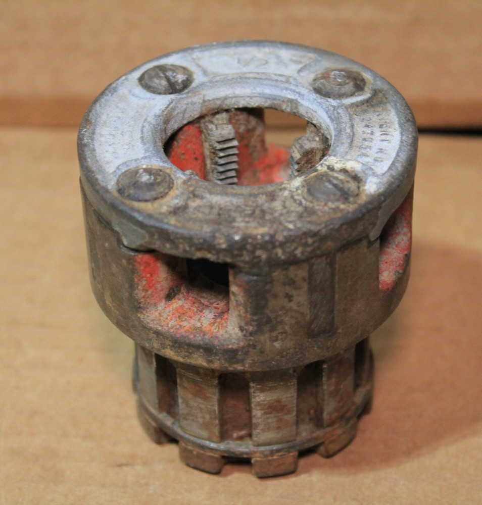 RIDGID 00-R 1/2&Prime; NPT Manual Pipe Threader Die Head