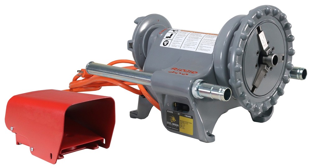 Reconditioned RIDGID&reg; 300 Power Drive Pipe Threading Machine 41855 & Foot Switch