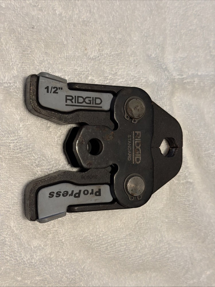 RIDGID 76652 Press Tool Jaw 1/2&Prime; Pipe Copper For Viega ProPress Std Tool Types