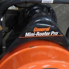 General Mini-Rooter PRO Professional Drain Cleaner Auger Clog Snake 115V 50&prime;