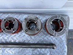 RIDGID 12R 1/2&Prime; &ndash; 2&Prime; Pipe Threading Threader 6 Die Set L@@K #4