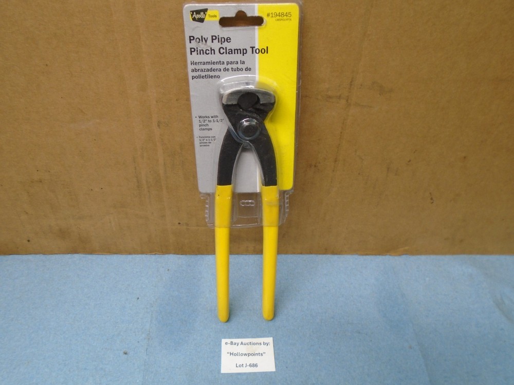 Apollo # 194845 Poly Pipe Pex Clamp Crimp Tool for 1/2&Prime; to 1-1/2&Prime; Clamp J686