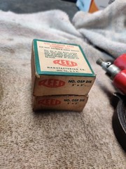 Vintage REED Mfg. Co. Pipe Threader Set with Dies (LARGE LOT)