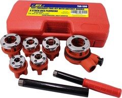 Professional Ratchet Pipe Threader Kit Ideal for Galvanized and Iron Pipes