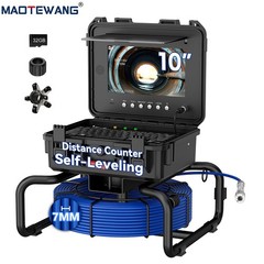 Pipe Inspection Camera Drain Sewer Camera 512hz Self Leveling 60M Meter Counter