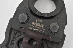 DeWalt 1-1/2&Prime; Compact Press Jaw Tool Carbon Steel Professional Grade Tool