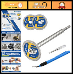 Inside Pipe Cutter for PVC &ndash; 2 Diamond Saw Blades, Plumbing Tool Set, 1-5/16&Prime; Gr