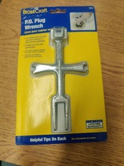 Brass Craft P.O. Plug Wrench T419 BrassCraft T419 026613166865