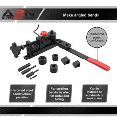 ABN Mini Rod Bender Metal Bending Tool Universal Bending Machine &ndash; Wire or Stock
