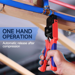 Icrimp One-Hand PEX Pipe Cinch Tool Meet ASTM F2098 Standard Clamps, Crimping To